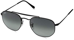 Ray-Ban 0Rb3648, Gafas de Sol Unisex Adulto, Negro (Grey Gradient), 51 en oferta
