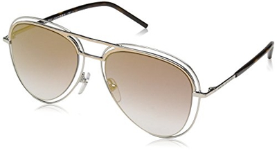 Marc Jacobs Marc 7/S FQ TWM 54 Gafas de Sol, Dorado (Pldgold Havana/Grey SF GD SP), Unisex Adulto