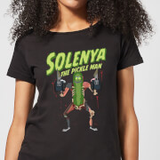 Camiseta Rick y Morty Solenya - Mujer - Negro - 4XL - Negro en oferta