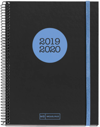 Miquelrius Agenda secundaria semanal Neon Azul (2019-2020) características