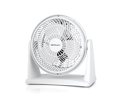 Ventilador 2 en 1 Orbegozo BF 0128 23 W, 2 Velocidades, Blanco