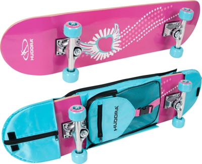 Hudora Skateboard Wonders ABEC 3 con mochila