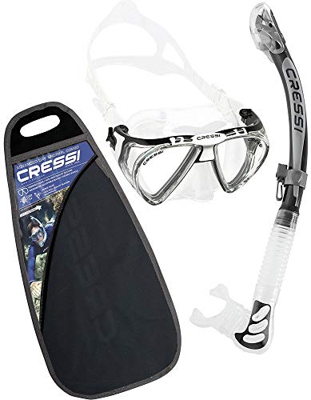 Cressi Penta & Alpha Ultra Dry clear/black