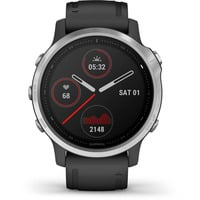 Garmin fenix 6s Plata Negro con correa negra precio