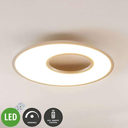 Lámpara LED de techo Durun, CCT, redonda, 60 cm características