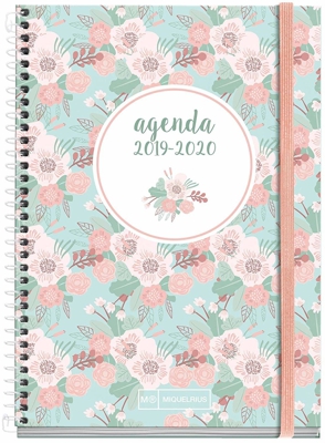 Miquelrius Agenda escolar semanal Floral (2019-2020)