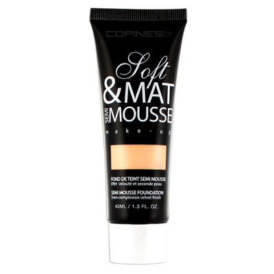 Base De Maquillaje Soft And Semi Mousse Copines Line 02 Beige...
