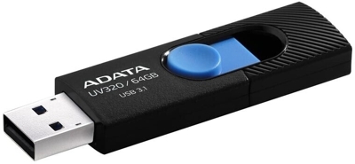 UV320 unidad flash USB 64 GB USB tipo A 3.1 (3.1 Gen 1) Negro, Azul, Lápiz USB