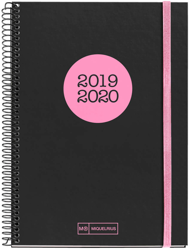 Miquelrius Agenda primaria semanal Neon Rosa (2019-2020) en oferta