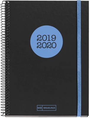 Miquelrius Agenda primaria semanal Neon Azul (2019-2020)