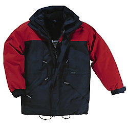Parka Panoply Alaska poliéster talla s rojo  azul en oferta