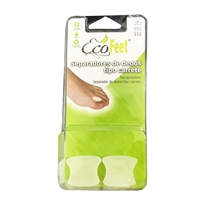 Eco Feet Separadores de Dedos Tipo Carrete