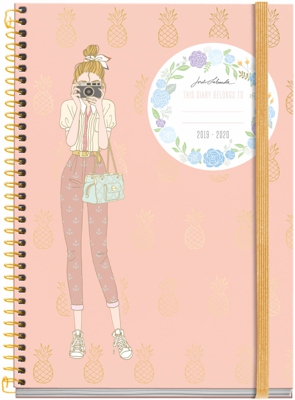 Miquelrius Agenda secundaria diaria Jordi Labanda Smile (2019-2020)