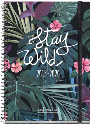 Miquelrius Agenda escolar semanal Stay Wild (2019-2020)