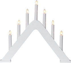 Portavelas Jarve blanco en diseño moderno precio