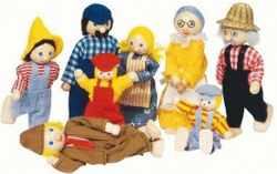 Legler Farmer Family Dolls precio