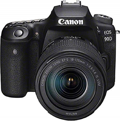 Cámara Réflex Canon EOS 90D + EF-S 18-135mm f/3.5-5.6 IS USM