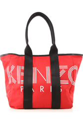 Kenzo Bolso Tote Bag, Rojo, Nailón, 2017 precio