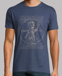 Vitruvian tree t-shirt en oferta