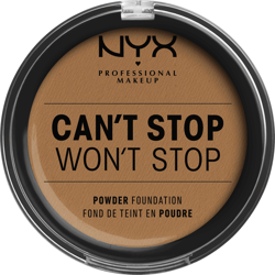 NYX Can't Stop Won't Stop Full Coverage Powder Foundation 15.9 Warm Honey (10,7g) en oferta