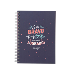 Mr. Wonderful - Libreta : ¡Un Bravo Por Todo Lo Que Has Logrado! en oferta