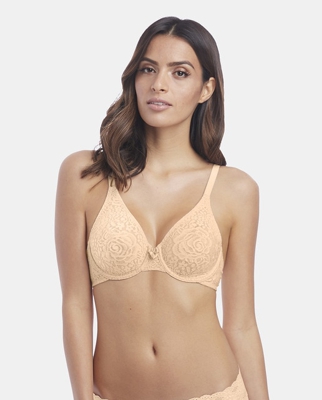 Wacoal - Sujetador Halo Lace Tipo Triángulo Con Foam Y Encaje