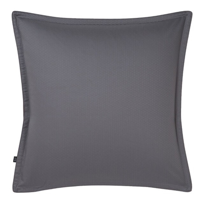 Hugo Boss - Funda De Cuadrante Satén 300 Hilos Loft Gris 65 x 65 cm
