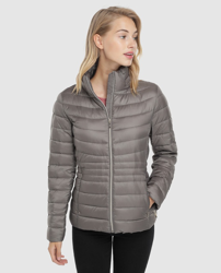 Esprit - Plumífero Corto De Mujer Con Cuello Alto en oferta