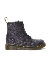 Dr. Martens - Botas De Niña De Piel Con Glitter De Color Negro. Modelo 1460 GLITTER J precio