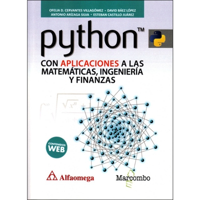 Python con aplicaciones a las matemáticas, ingeniería y finanzas (Tapa blanda)