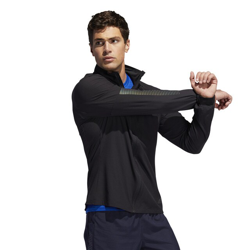 Chaqueta Adidas Rise Up n Run Negro OI19 Hombre