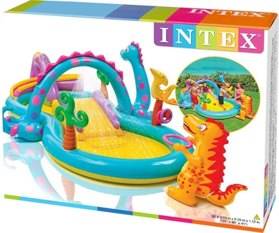 Intex Dinoland centro de juegos 333 x 229 cm