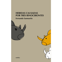 Heridas causadas por tres rinocerontes (Tapa blanda con solapas) en oferta