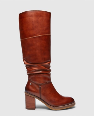 Pikolinos - Botas De Mujer De Piel En Color Marrón