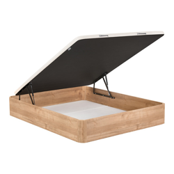 Sonpura - Canapé Abatible De Madera Eria V2 Roble Cama 105 x 200 cm en oferta