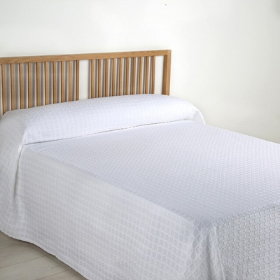 El Corte Inglés - Colcha Atlanta Blanco Cama 150 cm