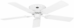 Ventilador de techo CasaFan 5132061 Classic Flat 132 III blanco o gris claro / blanco características