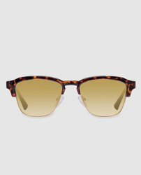 Hawkers - Gafas De Sol Unisex Classic Con Montura Browline Carey Y Lentes En Amarillo características