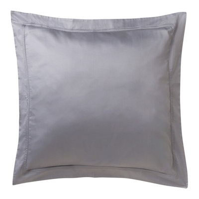 Yves Delorme - Funda De Cuadrante De Satén Triomphe Gris 65 x 65 cm