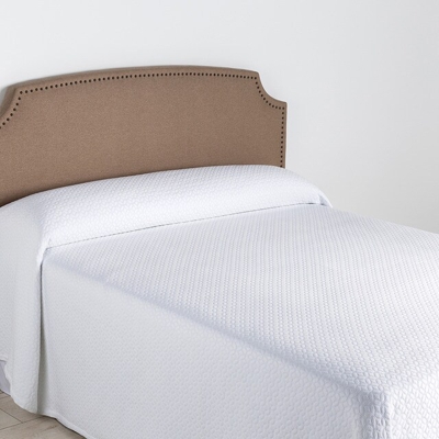 El Corte Inglés - Colcha Diseño Geométrico Claire Blanco Cama 150 cm