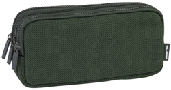 MILAN Portatodo 3 cremalleras Knit Khaki verde características
