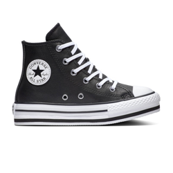 Converse - Zapatillas Casual De Niños Chuck Taylor All Star Alta De Piel Con Cordones Platform EVA precio