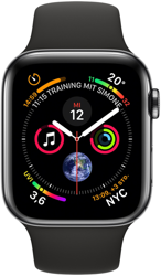Watch Series 4 reloj inteligente Negro OLED Móvil GPS (satélite), SmartWatch precio