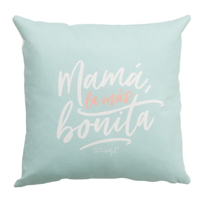 Mr. Wonderful - Funda De Cojín Mr.Wonderful: Mamá, La Más Bonita