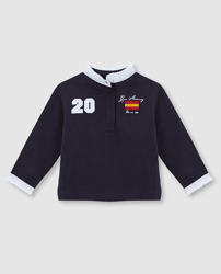 Gocco - Polo De Bebé Niña Bandera España en oferta