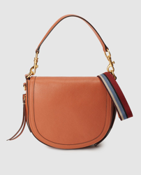 Gianni Chiarini - Bandolera De Mujer De Piel Vacuna En Naranja Con Varias Asas características