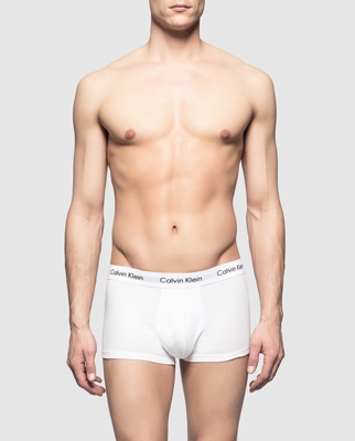 Calvin Klein - Pack Tres Boxers De Punto De Hombre Blancos
