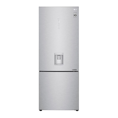 LG - Frigorífico Combi GBF569NSAZB Total No Frost Con Dispensador De Agua Acero Inox