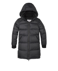 Calvin Klein - Parka Larga De Niña Acolchada En Negro precio