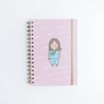 Enfermera En Apuros - Libreta A5, , Nurse